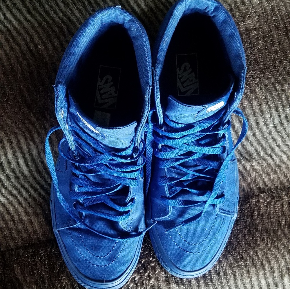 Blue Vans - Picture 2 of 4